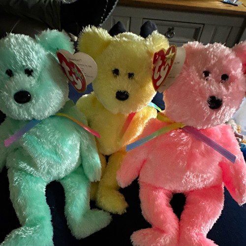 Beanie babies retired - beanie,