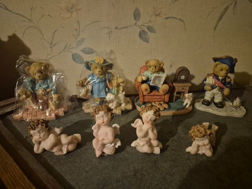 Lot cherished teddies - cherished,