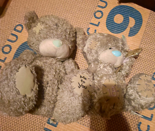 You tatty teddy grey - me,