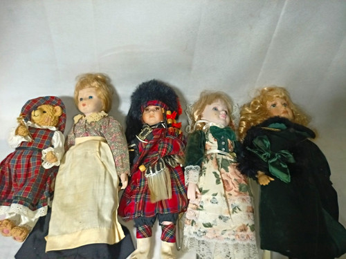 Lot assorted dolls incl - of, 5