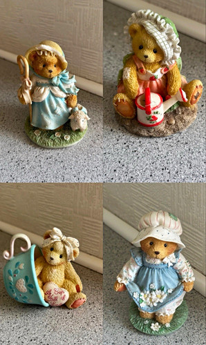 Teddy bear figurines set - teddy, of