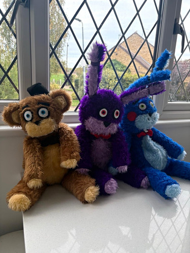 Fnaf handmade teddys - fnaf,