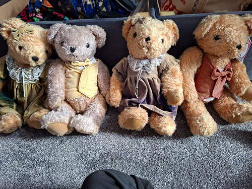 Lot plush teddy - of,