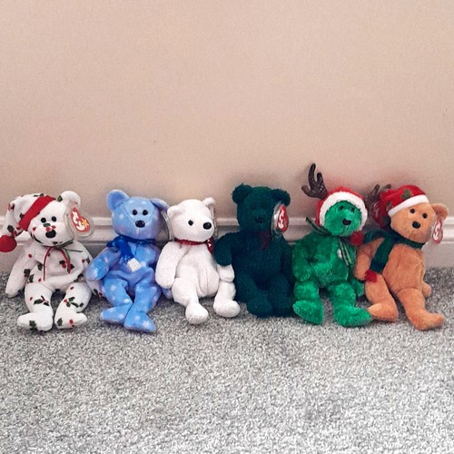 Beanie babies holiday - beanie,