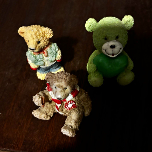 Lot mini plush teddy - 4,
