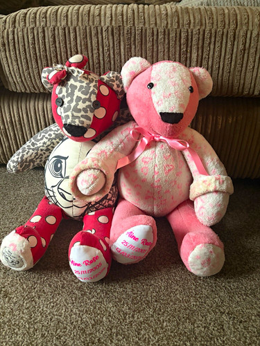 Handmade memory bear lot - handmade,