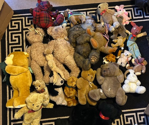 Vintage teddy bears soft - teddy,