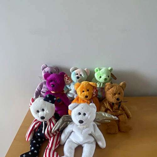 Beanie babies plush teddy - beanie,