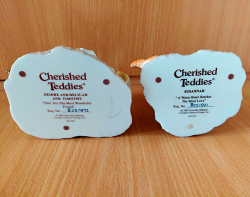 Cherished teddies bear - teddies,