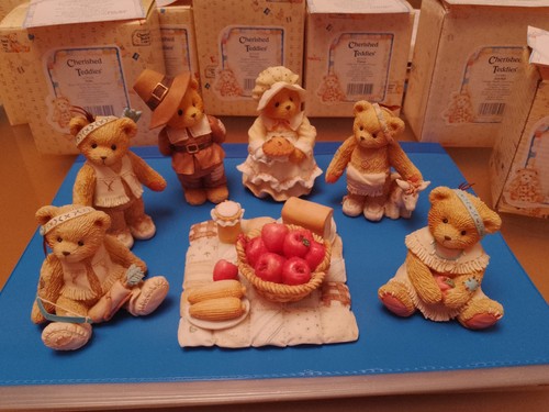 Cherished teddies thanksgiving - cherished,